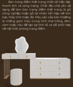 Bàn trang điểm thời trang