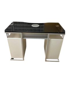 Bàn nail MILANO chân sắt bạc
