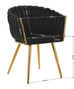 Ghế 4Rico black